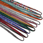 2X Rhinestone Lanyard Neck ID Card Holder Key Case Name Badge Wallet ID card New