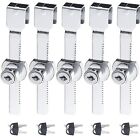 8X Sliding Window Glass Cabinet Lock Glass Door Lock Cabinet Display With Key AU