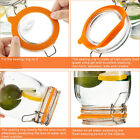 36 Pack Silicone Replacement Gasket Airtight Rubber Seals Ring for Jar Lids AU