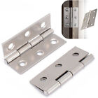 10/20Pcs Internal Door Hinge Ball Bearing Butt Hinges  Polished Stainless Steel