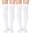 5PAIRS Thigh High Over Knee High Socks Girls Women Long Stockings New Fashion AU
