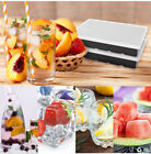 2x 8 Grids Whiskey Silicone Maker Ice Cube Tray Mould Large Mold Giant Square