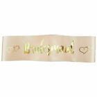 Bride To be Hens Party Sash Sashes Night Bachelorette Bridal Bridesmaid Sashes