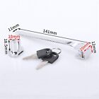 8X Sliding Window Glass Cabinet Lock Glass Door Lock Cabinet Display With Key AU