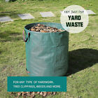 Garden Waste Bags Large Green Recycling Bale Rubbish Bags 5PCS 500L