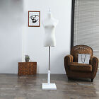 Female Mannequin Half Model Sandal wood Adjustable Bracket Window Display Rack A