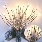 20 LED Twig Branch Fairy Light Flowers Tree Willow Night Lamp Home Xmas Decor AU