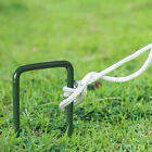 50PCS Synthetic Artificial Grass Turf Pins U Shaped Fastening Pegs Lawn Weed Mat