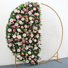 1.8M Iron Grid Mesh Wedding Arch Round DIY Stage Backdrop Decor Flower Stand Pr