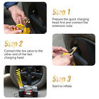 8mm Practical Inflator Pump Tire Air Chuck Car Tyre Wheel Connector Adapter 2pcs