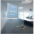 New Sign Holder Display Poster Self Adhesive Magnetic A4 Wall Windows Door Glass