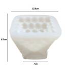 3D Candle Mould Pyramid Shape DIY Perfume Soap Candle Making Wax Silicone Mold