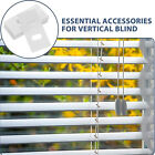 20Sets Clear Vertical Blind Repair Tabs Fixer Verticle Blinds Snap Panels Blind
