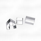 3PCS Gingerbread Christmas Stainless Steel Cutter Set House Cookie Mold Xmas