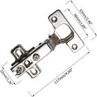Door Hinge Cabinet Cupboard Hinges Soft Close Full Overlay Wardrobe AUS