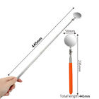 2pcs Telescopic Inspection Mirror Extendable 360 Adjustable Angle Car Hand Tool