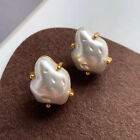 Vintage Irregular Earrings for Women Retro Studs Statement Jewelry Fashion Gift