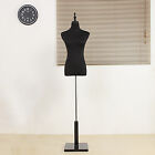 Female Mannequin Half Model Sandal wood Adjustable Bracket Window Display Rack A