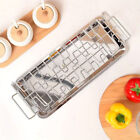 Foldable Stainless Steel Barbecue Grill Rack for Chicken Legs Outdoor Cooking