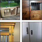 UP 10X Stainless Steel Gate Latches Flip Latch Bolt Latch Lock for Safety Door A