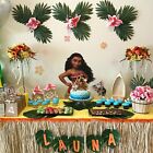 24Pcs Tropical Hawaiian Artificial Palm Monstera Leaves Party Fake Luau Decor AU