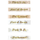 Bride To be Hens Party Sash Sashes Night Bachelorette Bridal Bridesmaid Sashes