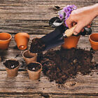 100X Biodegradable Seedling Pots Seed Garden Pots Cardboard Nursery Plant Labels