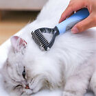 2x Dog Pet Grooming Comb Brush Undercoat Rake Dematting Deshedding Trimmer Tools