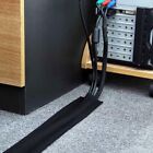 Cable Cover Nylon Sticky Wire Protector Floor Blanket Reusable Cord Tube Cover