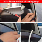 D Shape Universal Car Door Rubber Seal Trim Strip Weatherstrip Edge Cover 10M AU