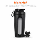 700ml Milkshake  Drink Cup   Sport   Stainless Steel  Water Bottle Shake Protein