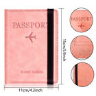 Slim Leather Travel Passport Wallet Holder RFID Blocking ID Card Case Cover