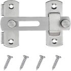UP 10X Stainless Steel Gate Latches Flip Latch Bolt Latch Lock for Safety Door A