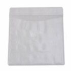 600PCS Premium White CD DVD Double Sided Plastic Sleeves Holds 2 Discs Sleeves