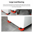 10PCS Heavy Furniture Moving Lifter Roller Move Tool Set Wheel Mover Sliders Kit