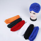 Ladies Women Stretch Bandana Headcover Head Hat Cap Wrap Beanie Chemo Turban AU