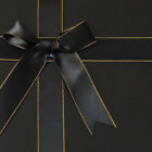 5PCS Elegant Folding Gift Box with Ribbon Bow One-Piece Shoe Apparel Box 22*16cm