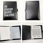 2PCS 100 Envelope Challenge Binder Budget Binder Savings Challenge Planner Book