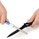 2PCS Diamond Grit Sharpener Pen File Knife Fishing Hook Hunting Camping Pocket