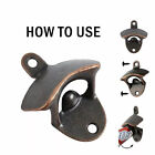 10X Sets Vintage Bottle Opener AU Bar Glass Beer Tool Wall Mounted Bar Beer Tool