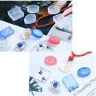 20PCS Mold Pendant Mould With Hanging Hole Jewelry Keychain Pendant DIY Craft AU