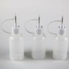 50PCS 30ml Needle Tip Applicator Bottle Clear Glue Dropper Dispenser Bottle Tool