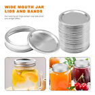 Splits Lids Sealing Storage Solid Caps Cover for Regular/Wide Mouth Jar