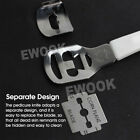 Foot File Hard Skin Remover Callus Shaver Corn Cutter Tool Pedicure + 20 Blades