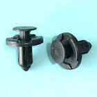 100pcs 8mm Hole Car Plastic Rivets Body Fastener Bumper Push Clips for Nissan