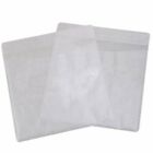600PCS Premium White CD DVD Double Sided Plastic Sleeves Holds 2 Discs Sleeves