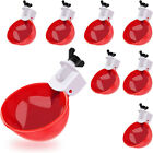 5PCS Automatic Chicken Water Cup Waterer Poultry Drinker Feeder Drinking Bowl