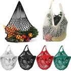 6PCS Mesh Net Turtle Bag String Shopping Bag Reusable Fruit Storage Handbag Tote
