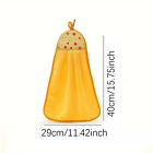 Coral Fleece Hand Towels Flower Kitchen Bath Hanging Water Absorbent Soft Wipe