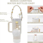 Stanley Cup Tumbler Accessories Set Water Bottle Handle Strap Charms Straw Cover
